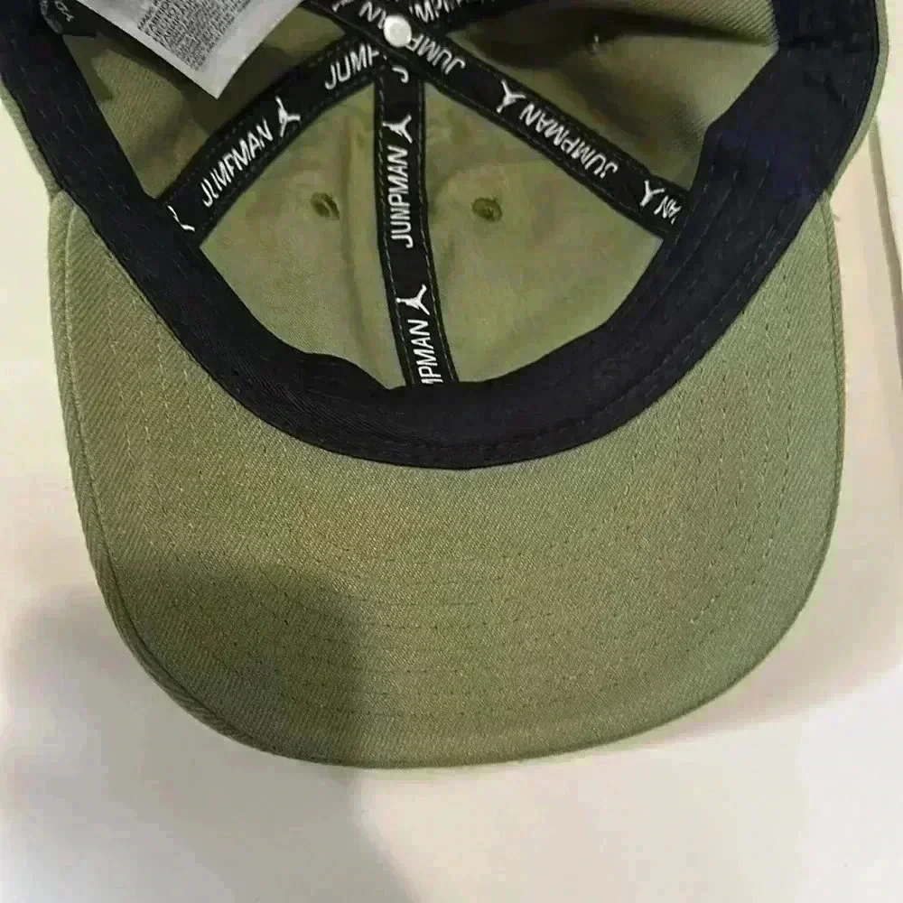Air Jordan Youth Size Strapback Hat Green Jumpman